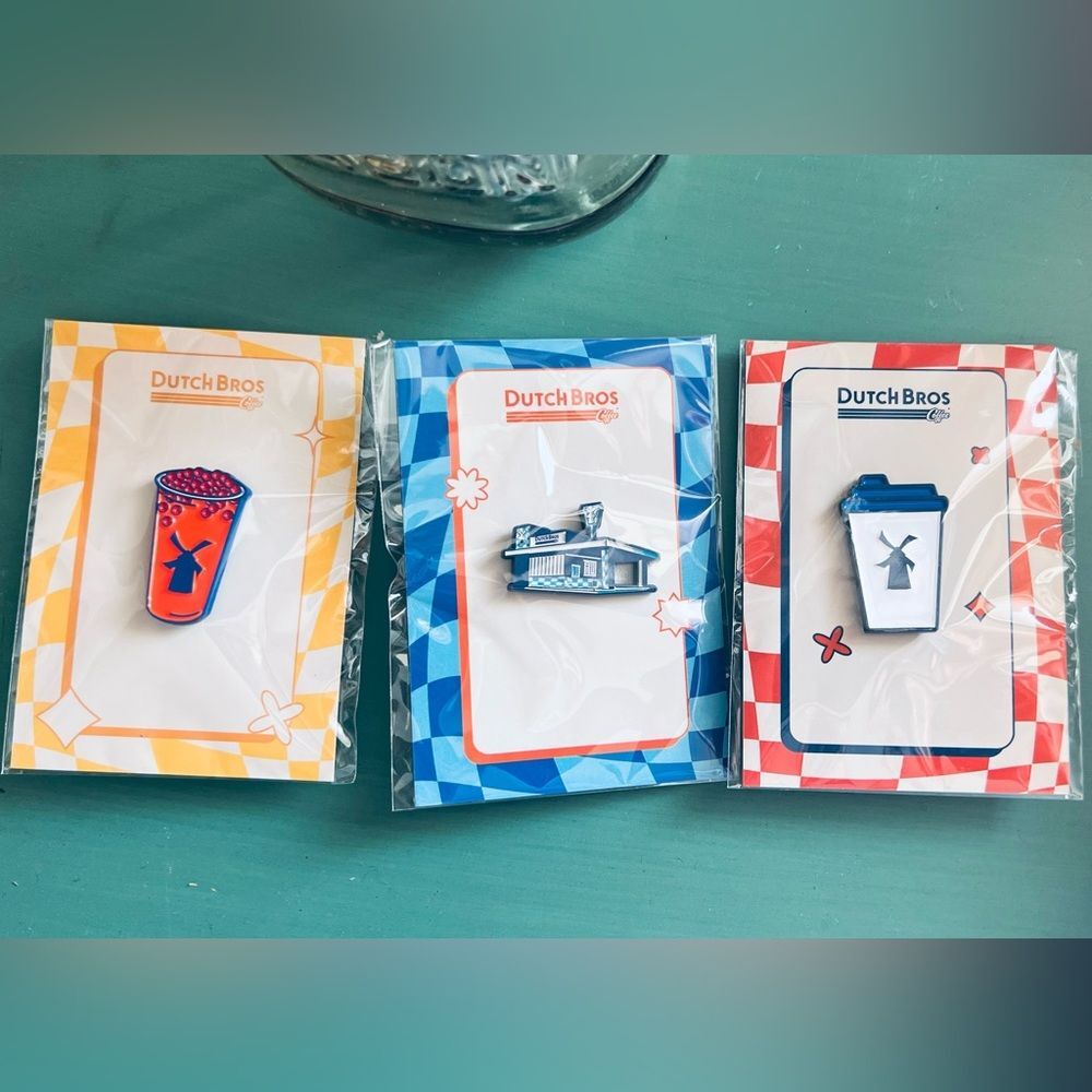Dutch Bros Pin Set
